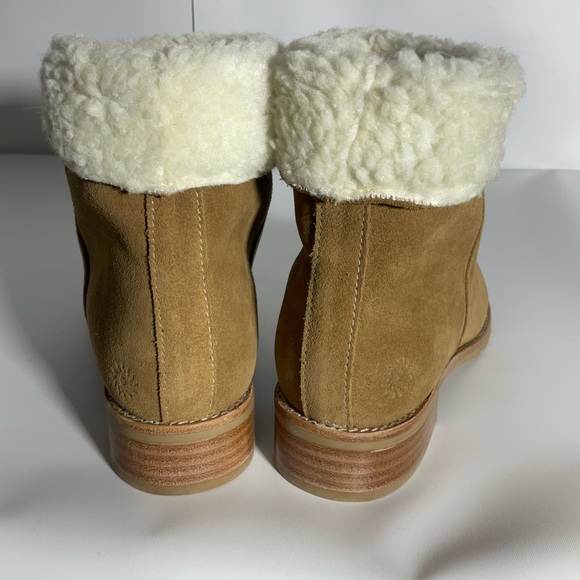 Jack Rogers Women’s Stella Suede Sherpa Oak Color Boot Size 8.0; Made in Mexico - Picture 16 of 16